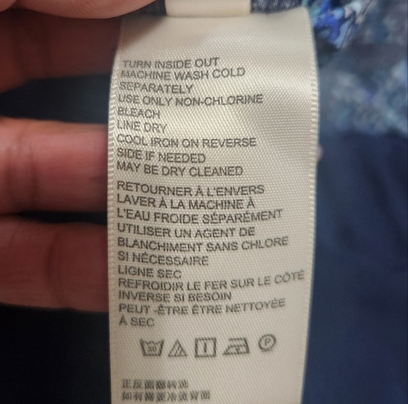 EUC FREE PEOPLE BLUE DITSY FLORAL PETUNIA MINI DRESS SIZE SMALL - Picture 11 of 12